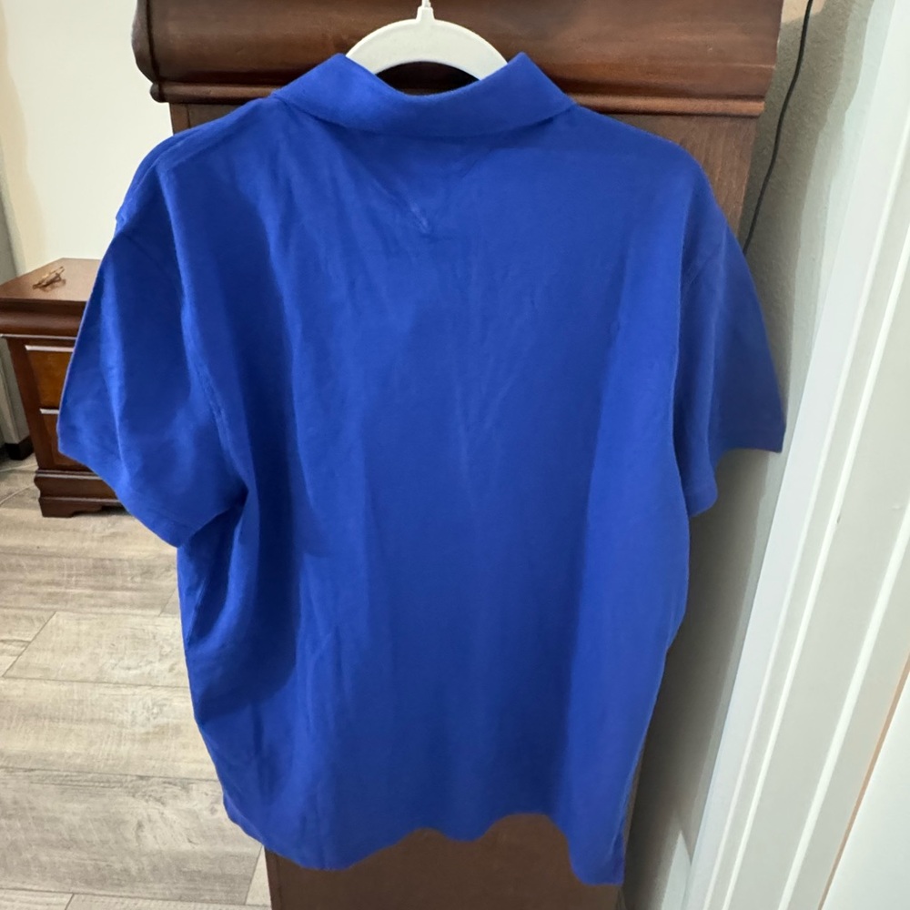 Tommy Hilfiger 1985 Polo Shirt Classic Fit Blue Large BNWT - Picture 2 of 8